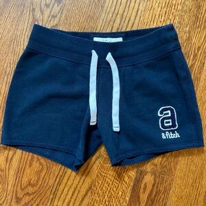 Abercrombie kids fleece sweatpant shorts